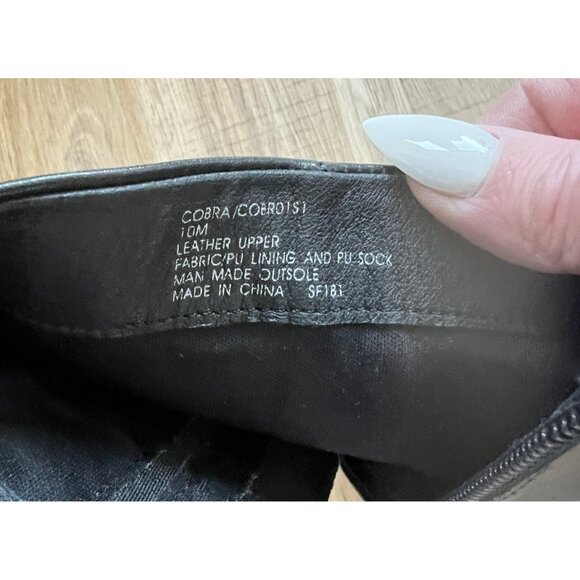 Steve Madden COBRA platform heeled boots women's size 10 - Picture 7 of 9